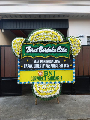 Papan Bunga Duka di Baranangsiang