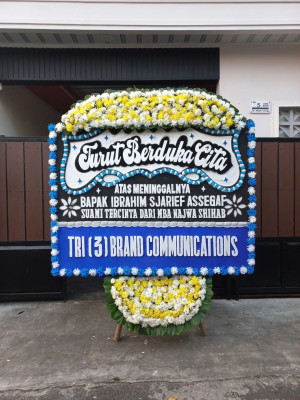Papan Bunga Duka di Baranangsiang